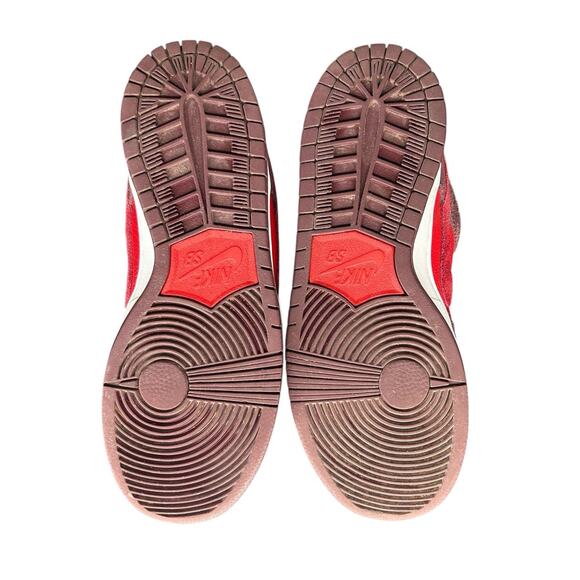 Nike‎ SB Dunk Low Cherry Red Sneakers Mens 6 Womens 7.5 Fruit Pack DM0807-600